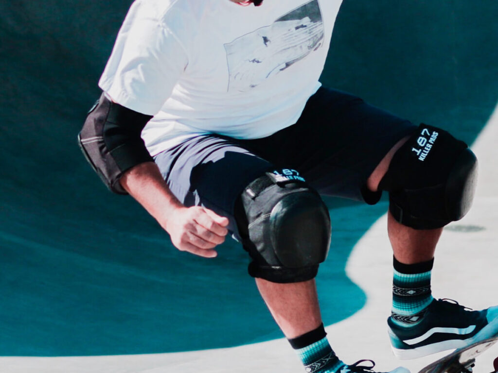 スケボーのプロテクター