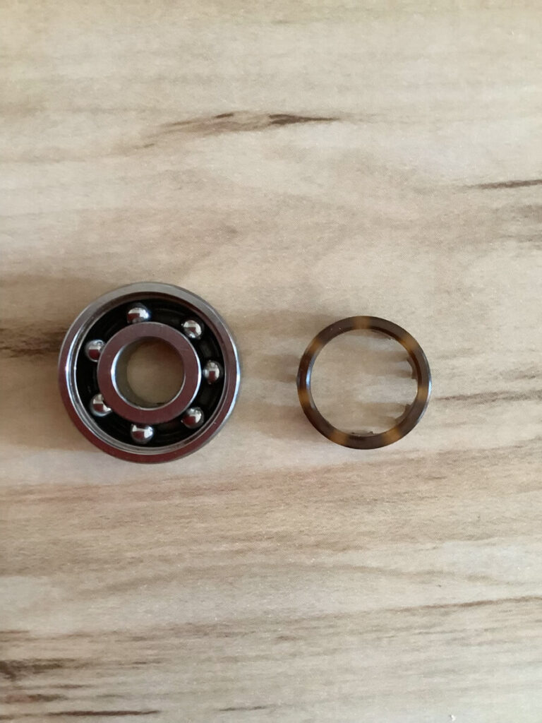 スケボーのオイルベアリング