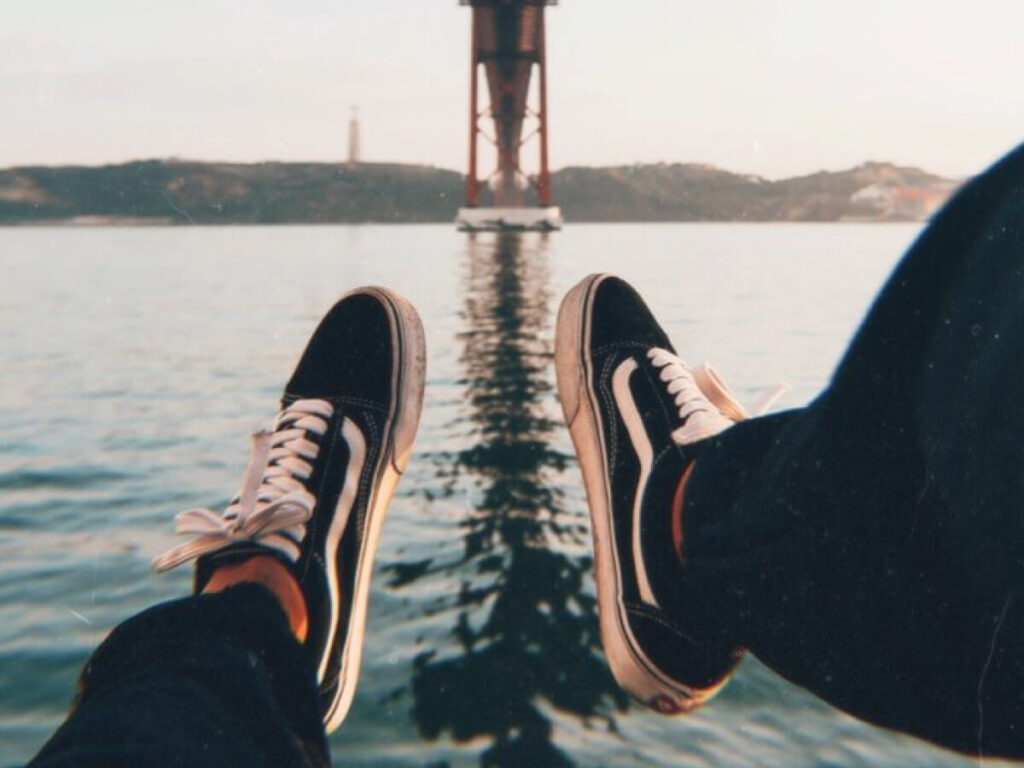 スケボーのVANSのスケシュー