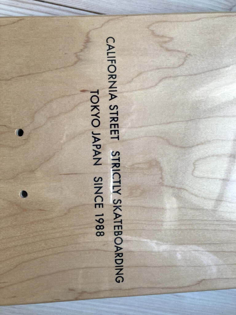 カリフォルニアストリートブランクデッキ